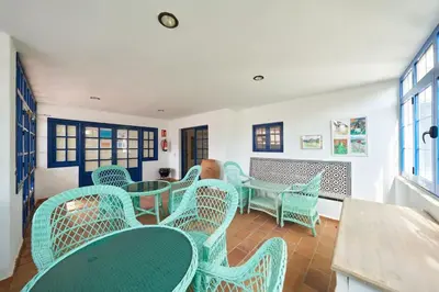 Zona de estar de Galería Tres Pinos