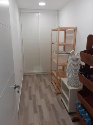 Cama o camas de una habitación en Apartamento en Águilas con amplia terraza y piscina