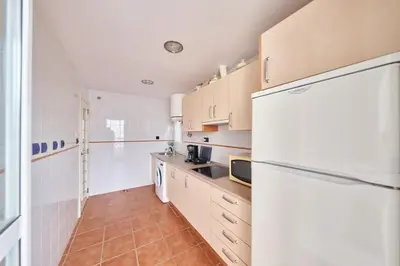 Una cocina o zona de cocina en Apartamento Diego