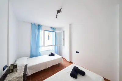 Cama o camas de una habitación en Apartamento Diego