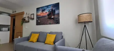 Zona de estar de Apartamento Princesa Sheyla Garrucha