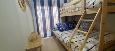Cama o camas de una habitación en Apartamento Princesa Sheyla Garrucha