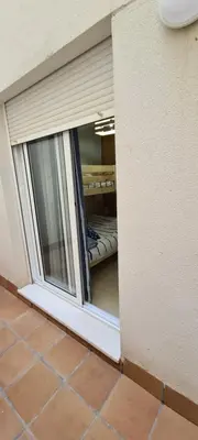 Cama o camas de una habitación en Apartamento Princesa Sheyla Garrucha