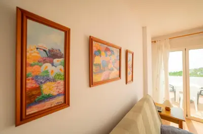 Zona de estar de AT - Los Atalayones Mojacar