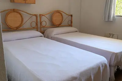 Cama o camas de una habitación en MojacarProperty, Apto En Puerto Deportivo Garrucha