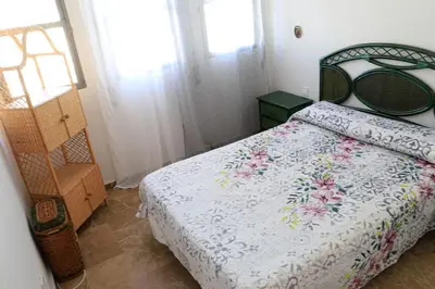 Cama o camas de una habitación en MojacarProperty, Apto En Puerto Deportivo Garrucha