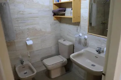 Un baño de MojacarProperty, Apto En Puerto Deportivo Garrucha