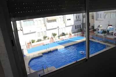 Piscina en o cerca de MojacarProperty, Apto En Puerto Deportivo Garrucha