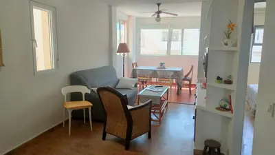 Zona de estar de MojacarProperty, Apto En Puerto Deportivo Garrucha