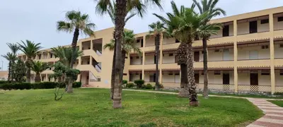 Jardín al aire libre en Tropicana playa