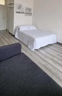 Cama o camas de una habitación en Tropicana playa