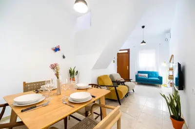 Zona de estar de La Casa Verde
