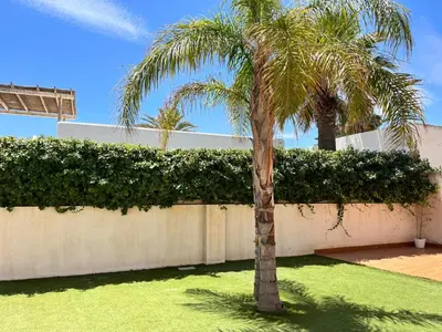 Jardín al aire libre en Lancón Boutique- Precioso apartamento a 150 m a pie de playa Lancón- Carboneras