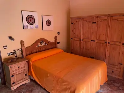Cama o camas de una habitación en Apartamento 3 tesoros