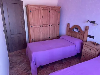 Cama o camas de una habitación en Apartamento 3 tesoros