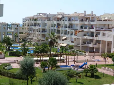 Piscina en o cerca de Apartamento Vereda Golf playa, piscinas y zonas verdes