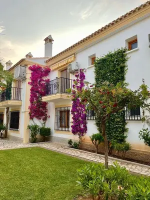 Jardín al aire libre en APARTAMENTO VERA COAST 123