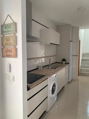 Una cocina o zona de cocina en Complejo Turístico Los Bayiyos
