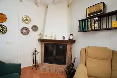 Zona de estar de tuGuest Hortichuela House