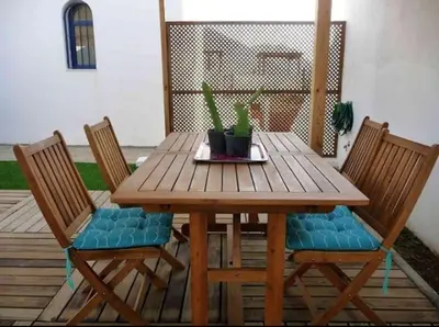 Plano de Dúplex casa agua
