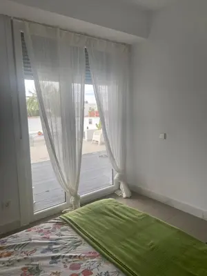 Cama o camas de una habitación en Vistas Cerro Negro
