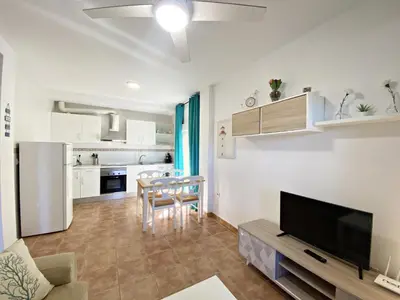Plano de Playas del Sur - WiFi, parking, piscina comunitaria