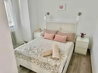 Cama o camas de una habitación en Apartamento Acacias