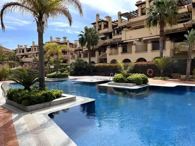 Piscina en o cerca de Apartamento en Resort de lujo Isla del Fraile PISCINAS Y JARDINES exuberantes