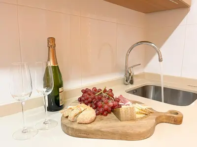 Bebidas en Apartamento en Resort de lujo Isla del Fraile PISCINAS Y JARDINES exuberantes