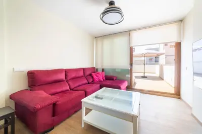 Zona de estar de Las Terrazas de Casa Gómez