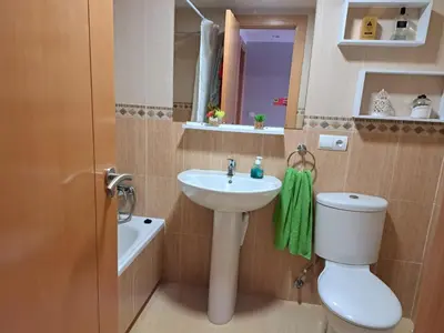 Un baño de APARTAMENTO VERA PLAYA