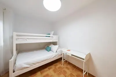 Cama o camas de una habitación en Casa Las Minas 2