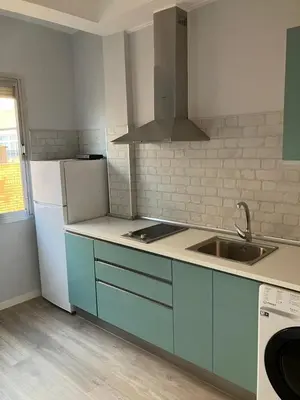 Una cocina o zona de cocina en Tu Playa y tu Casa con terraza