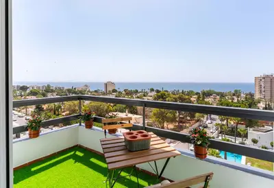 Un balcón o terraza de Espectacular Dubamar 606