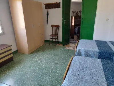 Cama o camas de una habitación en Casa Real