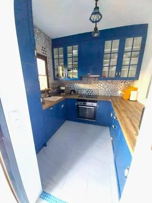 Una cocina o zona de cocina en Las Palmeras del Cantal