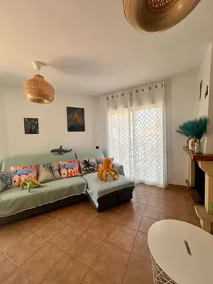 Zona de estar de Casa MEDUSA