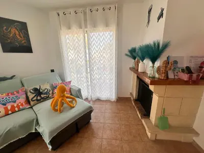Zona de estar de Casa MEDUSA