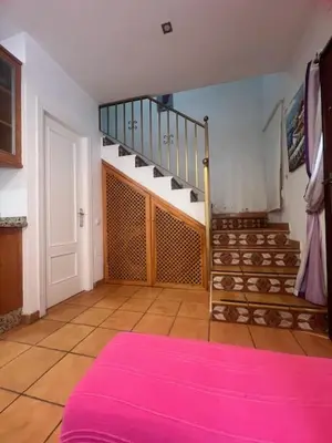 Cama o camas de una habitación en Casa mis Nietas
