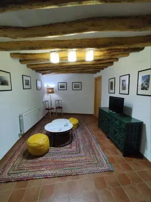Zona de estar de Casa Las Santeras