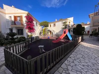 Jardín al aire libre en Duplex Vera Coast