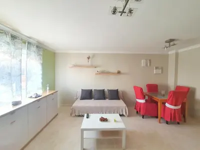 Zona de estar de Apartamento céntrico con Aire Acondicionado y Wifi - by Aloha Palma