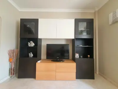 Una cocina o zona de cocina en Apartamento céntrico con Aire Acondicionado y Wifi - by Aloha Palma