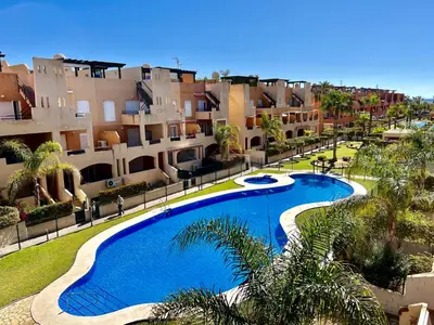 Piscina en o cerca de BORA BORA Ático con piscina privada en Paraíso de VERA