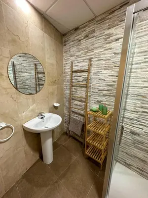 Un baño de Casa Almanzora, apartamento de 1 dormitorio, wifi, parking gratuito