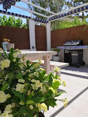 Plano de Preciosa casa de lujo con piscina-150m de la playa