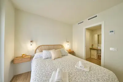 Cama o camas de una habitación en El Encanto de Gata