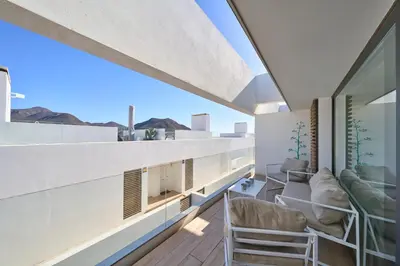 Un balcón o terraza de El Encanto de Gata