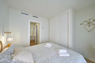 Cama o camas de una habitación en El Encanto de Gata
