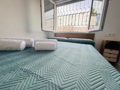 Cama o camas de una habitación en Villa Don Paco